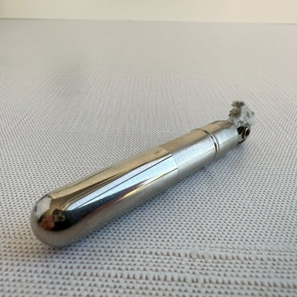 Vintage Bullet Trench Lighter, Unmarked Chrome Petrol Lighter, 1940s - Picture 8 of 9